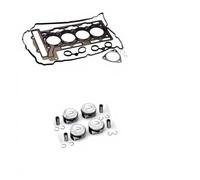 ATATKTHTys Kit cuscinetti pistoni revisione motore OS +0.5 compatibile for Mini Cooper R55 R56 N12 N16 1.6