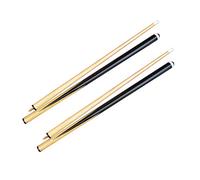 ATATMOUNT 2 Pezzi 145 cm / 57 Pollici Biliardo Americano Biliardo Legno Stecca assemblare Bambini casa per Adulti Biliardo esercitando Strumenti di intrattenimento