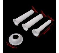 ATATMOUNT 3 Pezzi Tubo di riempimento per Salsicce Universale Riempitrice di plastica per tritacarne