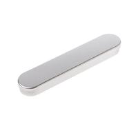 ATATMOUNT Astuccio per matite in Metallo Argentato Scatola di immagazzinaggio per Penne Cartoleria Organizzatore Scuola Ufficio Uso