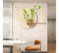 ATAVSADN Decorazione da Parete Decorazione da Parete Minimalista Arte Parete Quadro da Parete con Erba Finta per Soggiorno Balcone GalleriaB,70x50cm/28x20in