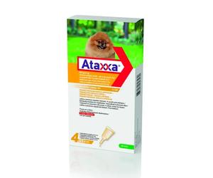 Ataxxa Spot-On* 0,4ml 40mg + 200mg Cani Fino a 4kg 4 Pipette
