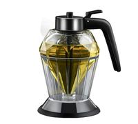 ATB-GIFT Dispenser per miele, Contenitore per sciroppo prodotti in vetro, Miele Bottiglia Contenitori, Di diamanti di alta qualità(200ML)