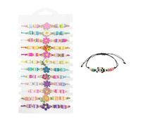ATBUSS 13 Braccialetti per Bambini, Braccialetti in Stile Panda Floreale, Regali di Gioielli in Stile Principessa, Adatti per Decorazioni per Feste, Souvenir di Compleanno.
