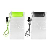 ATBUSS 2 pezzi di custodia per cellulare impermeabile trasparente, custodia protettiva per smartphone, adatta per modelli inferiori a 7,2 pollici, adatta per gli appassionati di sport all'aria aperta