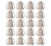 ATBUSS 20 Cotone E Lino Coulisse Tasche con Coulisse, Mini Portatile di Stoccaggio, Bustine di Imballaggio del Regalo, Multi-Purpose di Stoccaggio Borse di Stoccaggio.