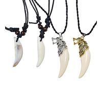 ATBUSS 4 Pezzi di Gioielli Imitazione Mazza, Accessori per Feste A Tema, Accessori per Il Collo da Surf da Spiaggia, Collana Commemorativa da Viaggio.