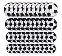 ATBUSS 40 Pezzi di Adesivi Adesivi di Calcio del Fumetto, Confezioni Miste Multi-Size, Patch da Stiro per Ricamo per Bambini, Adatto per La Decorazione E L'Abbellimento di Abbigliamento.