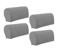 ATBUSS Copertura del Bracciolo del Divano in 4 Pezzi, Copertura Protettiva in Velluto Spesso, Copertura in Tessuto per Mobili Antiscivolo E Antimacchia, Adatta per Divano, Bracciolo Reclinabile.