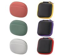 ATBUSS Custodia per Cuffie in Silicone Portatile da 6 Pezzi, Custodia per Cavo Dati, Custodia per Chiavi Anti-Smarrimento, Adatta per Posizionare Dischi U, Cambio.