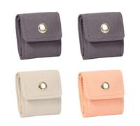 ATBUSS Custodia per Gioielli Multi-Scomparto da 4 Pezzi, Custodia per Gioielli Multifunzione, Scatola per Gioielli Portatile, Accessori da Viaggio, Custodia per Gioielli da Ragazza.