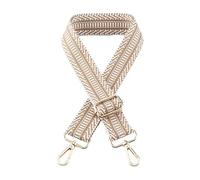 ATBUSS Tracolla Larga per Borse da Donna, Regolabile, Ricambio, Adatta per Mano, Cross-Body, Spallacci Singoli, Cachi