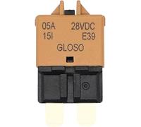 ATC Fusibile for lama interruttore a circuito DC28V 5A / 10A / 15A / 20A / 25A / 30A Adattatore di backup di ripristino manuale for automobilisti marittimi(5A)