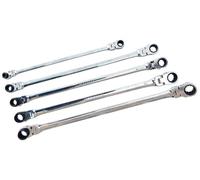 ATD Tools 99650 XL - Set di chiavi a cricchetto, 10 misure metriche, 5 pezzi