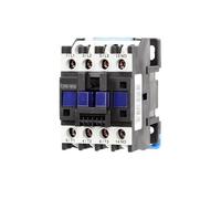 ATDJKVYH Contattore CA CJX2-1810 1801 LC1 18A trifase 3 Poli No Tensione Bobina 380V 220V 110V 36V 24V Montaggio su Guida DIN 3P+1NO Normalmente Aperto(CJX2-1801,110V)
