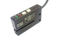 ATDJKVYH Sensore Ottico for Etichette S-2600 FC-2600 FC-2600P, impostazione a Pulsante NPN.No.NC. 12-24 V CC, Cavo da 2 m a 4 Fili(NPN FC-2600)