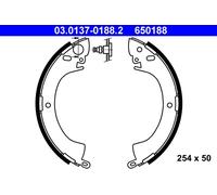 ATE 03.0137-0188.2 Kit ganasce freno per MITSUBISHI