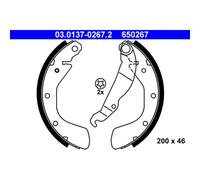 Set di ganasce freno ATE 03.0137-0267.2