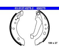ATE 03.0137-0275.2 Kit ganasce freno per NISSAN