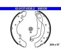 ATE 03.0137-0330.2 Kit ganasce freno per ALFA ROMEO,CITROËN,FIAT,OPEL,PEUGEOT,RE