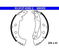 Ate Kit Ganasce Freno 03.0137-0352.2