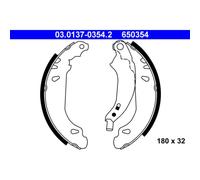 ATE 03.0137-0354.2 Kit ganasce freno posteriore per 206 206+ 207