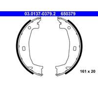 ATE 03.0137-0379.2 kit ganasce freno stazionamento