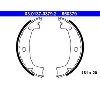 ATE 03.0137-0379.2 Kit ganasce, Freno stazionamento per BMW