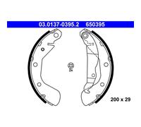 ATE Kit ganasce freno posteriore 03.0137-0395.2 per Opel/Vauxhall Corsa C