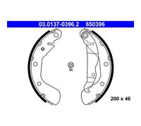 ATE 03.0137-0396.2 Kit ganasce freno posteriore per Corsa Corsavan Tigra