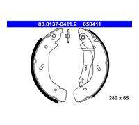 ATE 03.0137-0411.2 Kit ganasce freno posteriore per Ford Transit