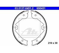 ATE 03.0137-0451.2 kit ganasce freno stazionamento