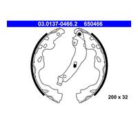 ATE Set di ganasce freno 03.0137-0466.2