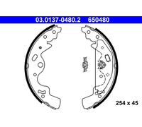 ATE 03.0137-0480.2 Kit ganasce freno per LAND ROVER