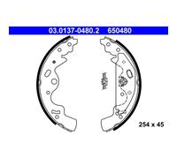 ATE 03.0137-0480.2 Kit ganasce freno posteriore per Land Rover Freelander