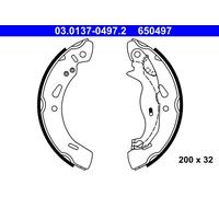 ATE 03.0137-0497.2 Kit Ganasce per Ford Fiesta Berlina