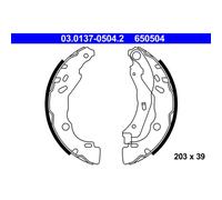 Set di ganasce freno ATE 03.0137-0504.2