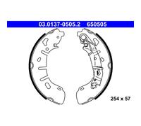 ATE Kit ganasce freno posteriori 03.0137-0505.2 per Fiat Doblo (10-) 650505