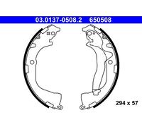 ATE Kit ganasce freno per VAG 03.0137-0508.2