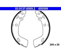 ATE 03.0137-0509.2 Kit ganasce freno per SUZUKI