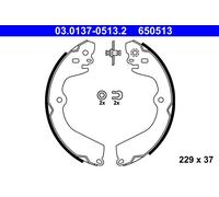 ATE 03.0137-0513.2 Kit ganasce freno per NISSAN