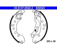 ATE 03.0137-0522.2 Kit ganasce freni