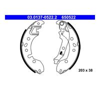 ATE 03.0137-0522.2 Kit ganasce freni