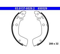 ATE 03.0137-0529.2 Kit ganasce freno per SUZUKI