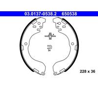 ATE 03.0137-0538.2 Kit ganasce freni