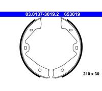 ATE 03.0137-3019.2 Kit Ganasce Freni di Stazionamento Posteriori per VW Porsche