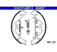 Kit ganasce, Freno stazionamento 03.0137-4007.2 ATE per MERCEDES-BENZ CLS