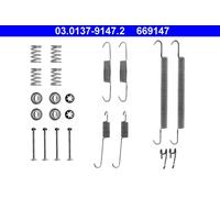 ATE 03.0137-9147.2 Kit accessori, Ganasce freno per BMW