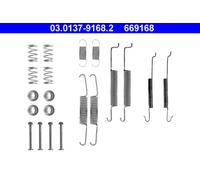 ATE 03.0137-9168.2 Accessorio Kit, Ganasce Freno per Audi, Seat, Skoda, VW