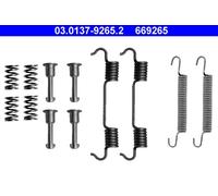 ATE 03.0137-9265.2 Kit accessori, Ganasce freno stazionamento per BMW